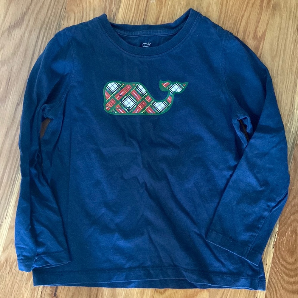 Vineyard vines plaid whale